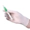 Vguard A31A1, Disposable Gloves, 4.5 mil Palm, Latex, Powder-Free, Medium, 1000 PK, Cream A31A12 - alternate 3